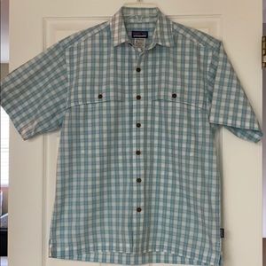 Patagonia organic cotton vented short sleeve shirt